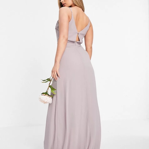 ASOS Lilac Bridesmaid Dress - Picture 3 of 4